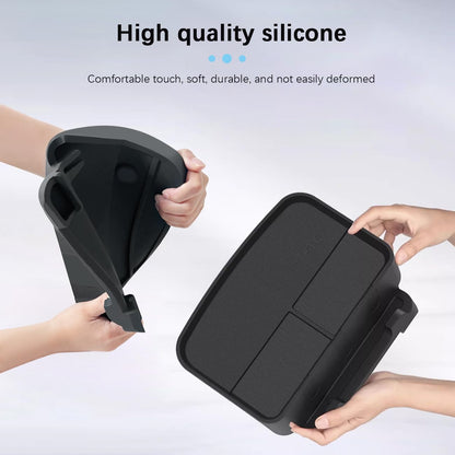Organizador de Consola Central em Silicone para Tesla Model 3/Y – Suporte para Telemóvel e Arrumação