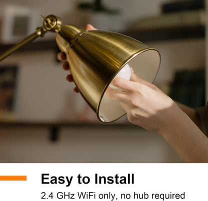 ANTELA Lâmpada LED inteligente WiFi E14 806lm, 16 milhões de cores, luz fria quente 2700 a 6500 K, compatível com Alexa e Google Home, vida útil 15000 horas, 2 unidades | Compatível com Alexa, Google Home e Smart Life, 2700-6500K