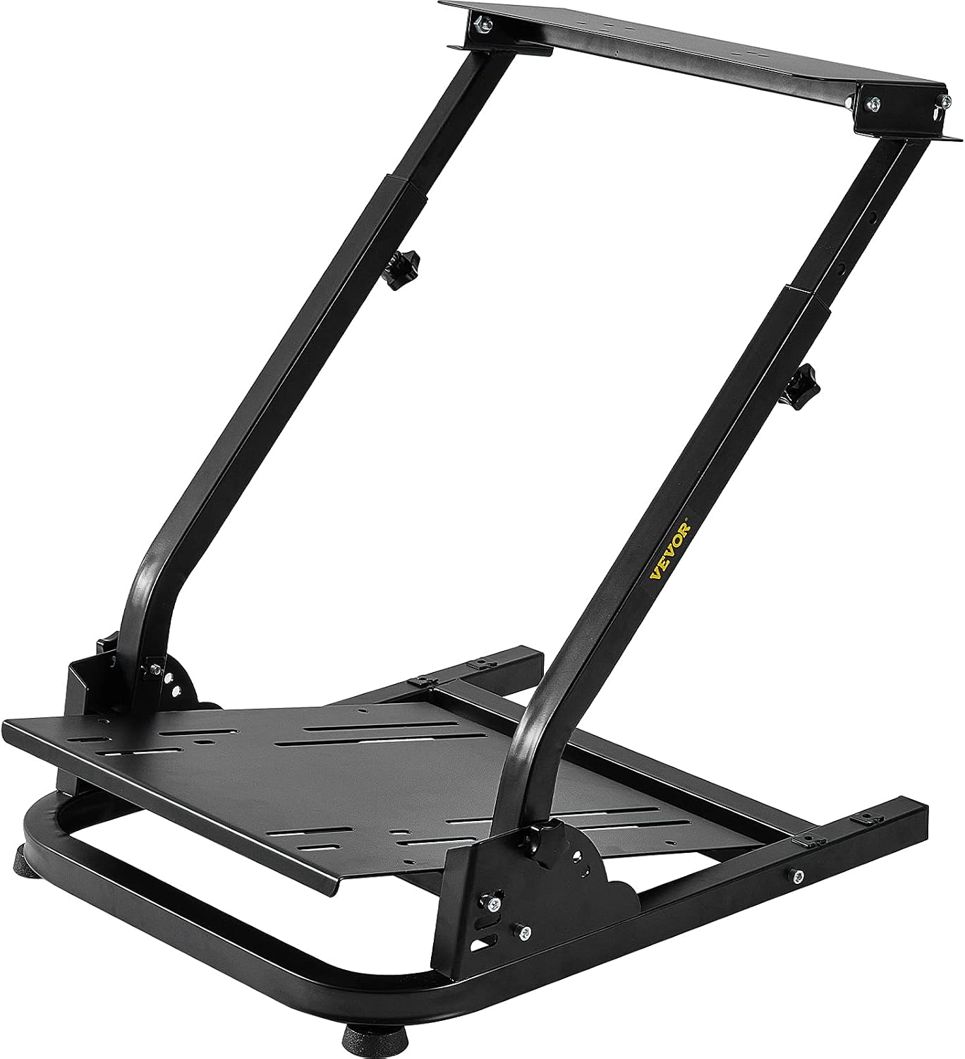 VEVOR Suporte para volante 61 x 45 x 58 - 77 cm, universal dobrável G25 G27 G29 e G920 Wheel Stand Pro, compatível com Logitech [Video Game] preto (YXZG29YXARTZDZ001V0)
