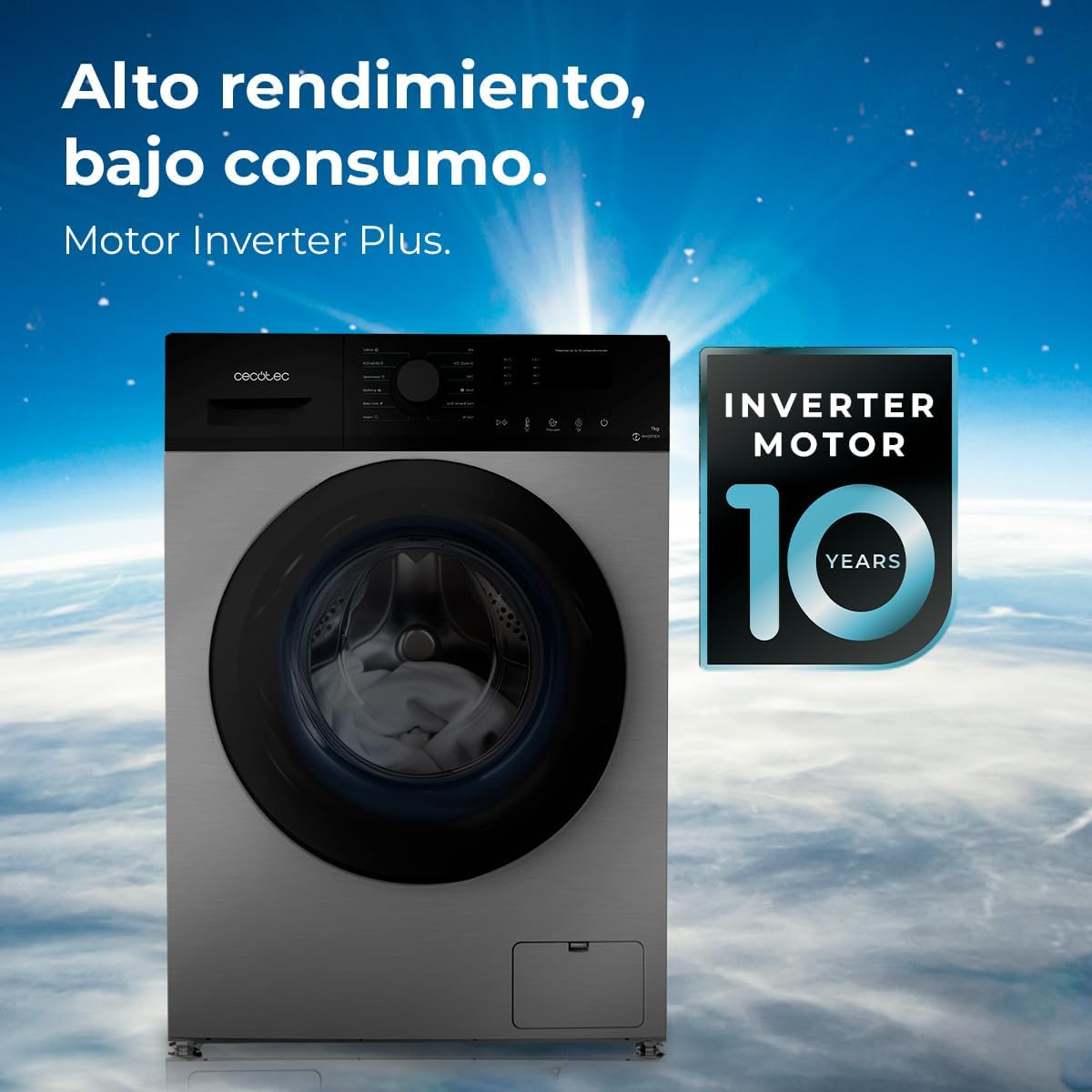 Cecotec Máquina de lavar roupa 7Kg