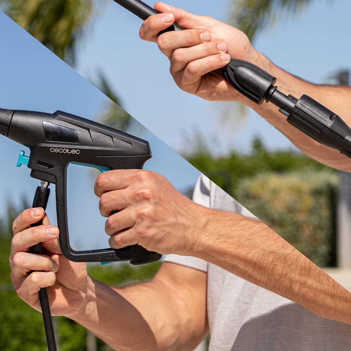 Cecotec Máquina de Limpeza de Alta Pressão HydroBoost 1400 EasyGo. 1400W