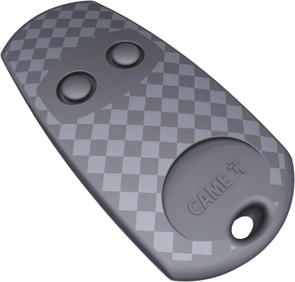 CAME TOP432EE - Controlo remoto multiusuário de 2 canais, compatibilidade exclusiva CAME, função de auto-aprendizagem, confortável e seguro para controlo de acessos