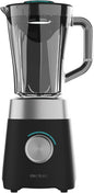 Cecotec Power Black Titanium 1300MAX B Pro Liquidificadora 2000 RPM 1300 W, Lâmina de 4 folhas de titânio, jarro de plástico AS 1,5 L, 2 velocidades, pulso, de gelo, design preto (RECONDICIONADO)