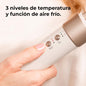 Cecotec Escova de Ar Secante Modelador Alisador Multifuncional 8 Cabeças CeramicCare AirGlam Champagne. 1400W,