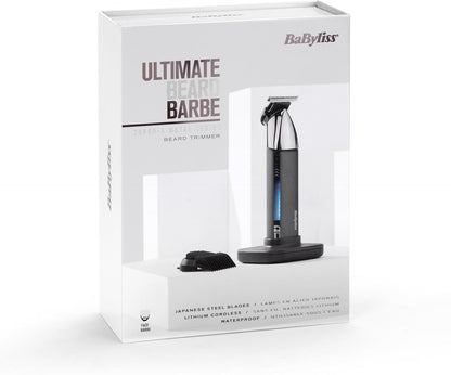 BaByliss Super-X - Aparador de barba metálico, Preto (T996E)