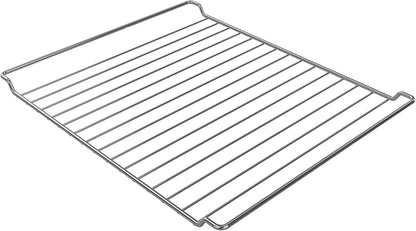 Teka Grelha de aço inoxidável para forno padrão de 60 cm, fácil de limpar, compatível com utensílios de cozinha, 46 cm de largura, válida para forno 2015, fabricado com energia renovável