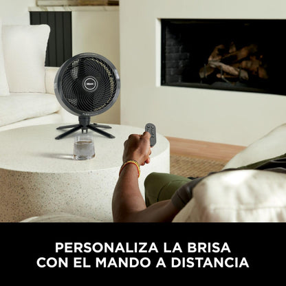 Shark FlexBreeze Pro Mist Ventoinha sem cabo, cinzento carbono, FA300EU | Interior e exterior, com decalque, depósito portátil, alcance de 20 m, pedestal ou mesa, 5 velocidades, controlo remoto