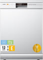 COMFEE' CDWPF1201PW-WE-EU Lavavajillas Independiente,12 Cubiertos, 60cm [Classe energética E]