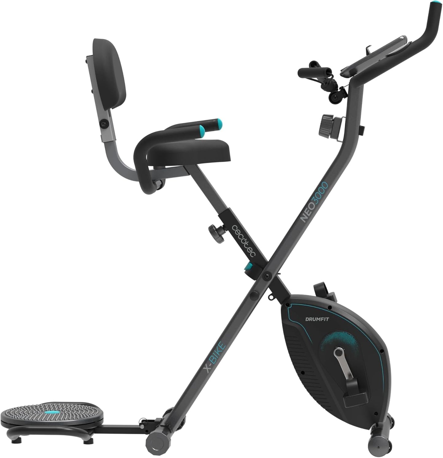 Cecotec Bicicletas Estáticas Plegables con Volante de Inercia de 1,5-2,5-3Kg.