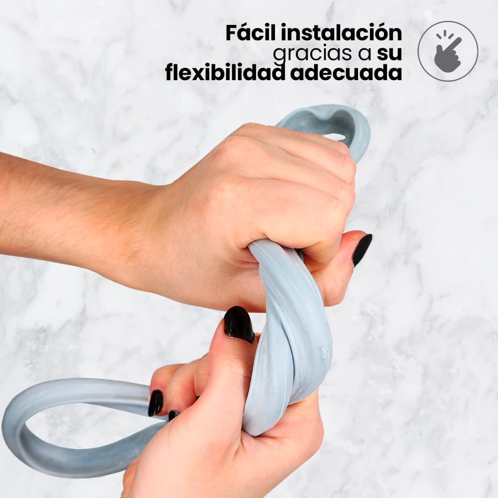 Fagor Substituição de Borracha Panela de Pressão M18804555 Compatível com Panela de Pressão Fagor com Diâmetro Interior de 25 Centímetros | Silicone, Ø25 cm, Cinzento