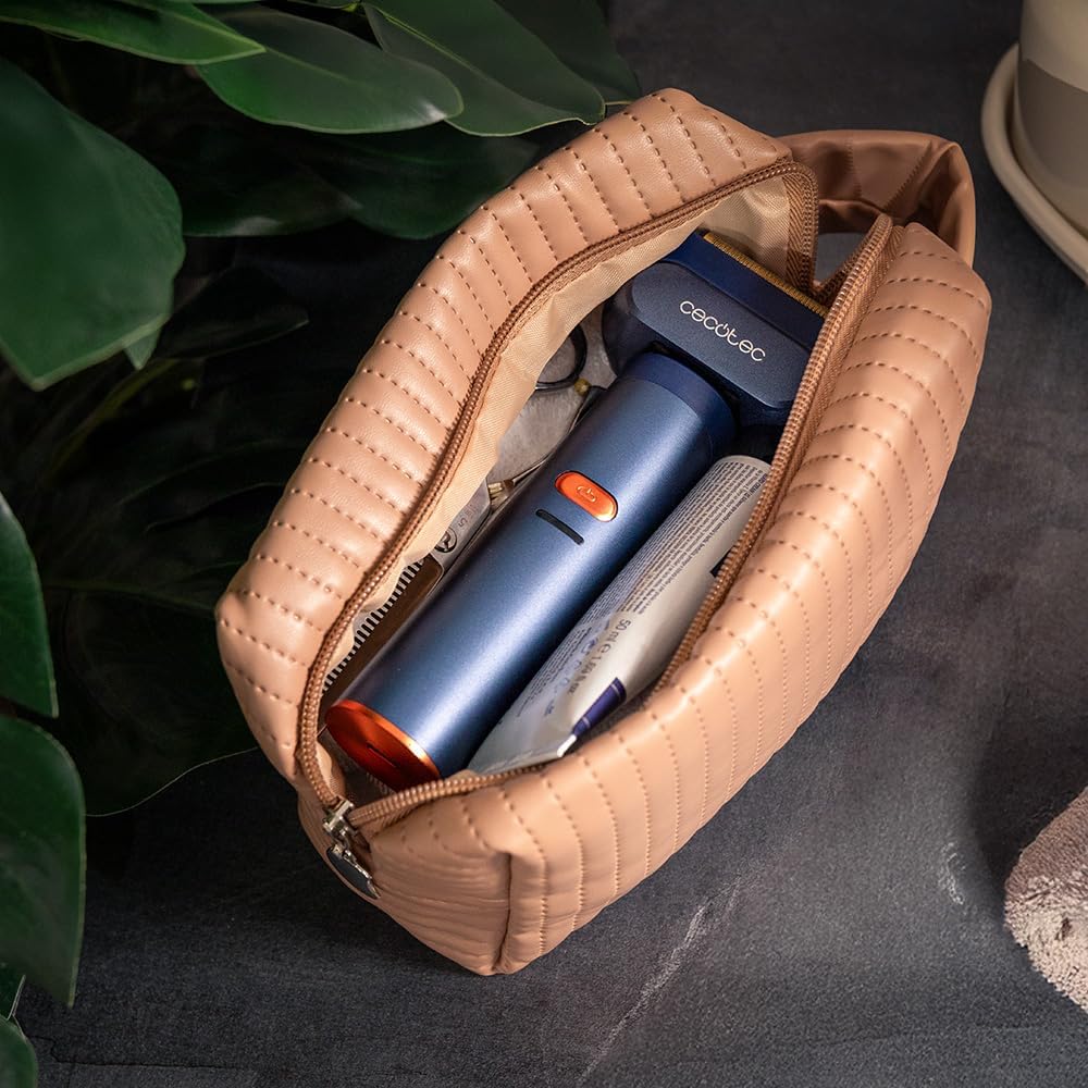 Cecotec Máquina de Barbear Laminar Waterproof PrecisionCare X-Trimm ProElite. Alumínio, 8500 rpm, 3 lâminas de titânio, 3 velocidades, autonomia 2h, IPX7, ideal para viagens, bloqueio de segurança