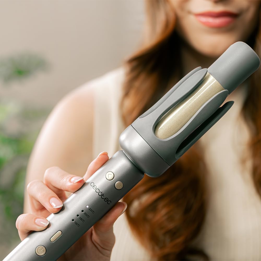 Cecotec Modelador de cabelo automático com cabo SurfCare Magic Waves Style