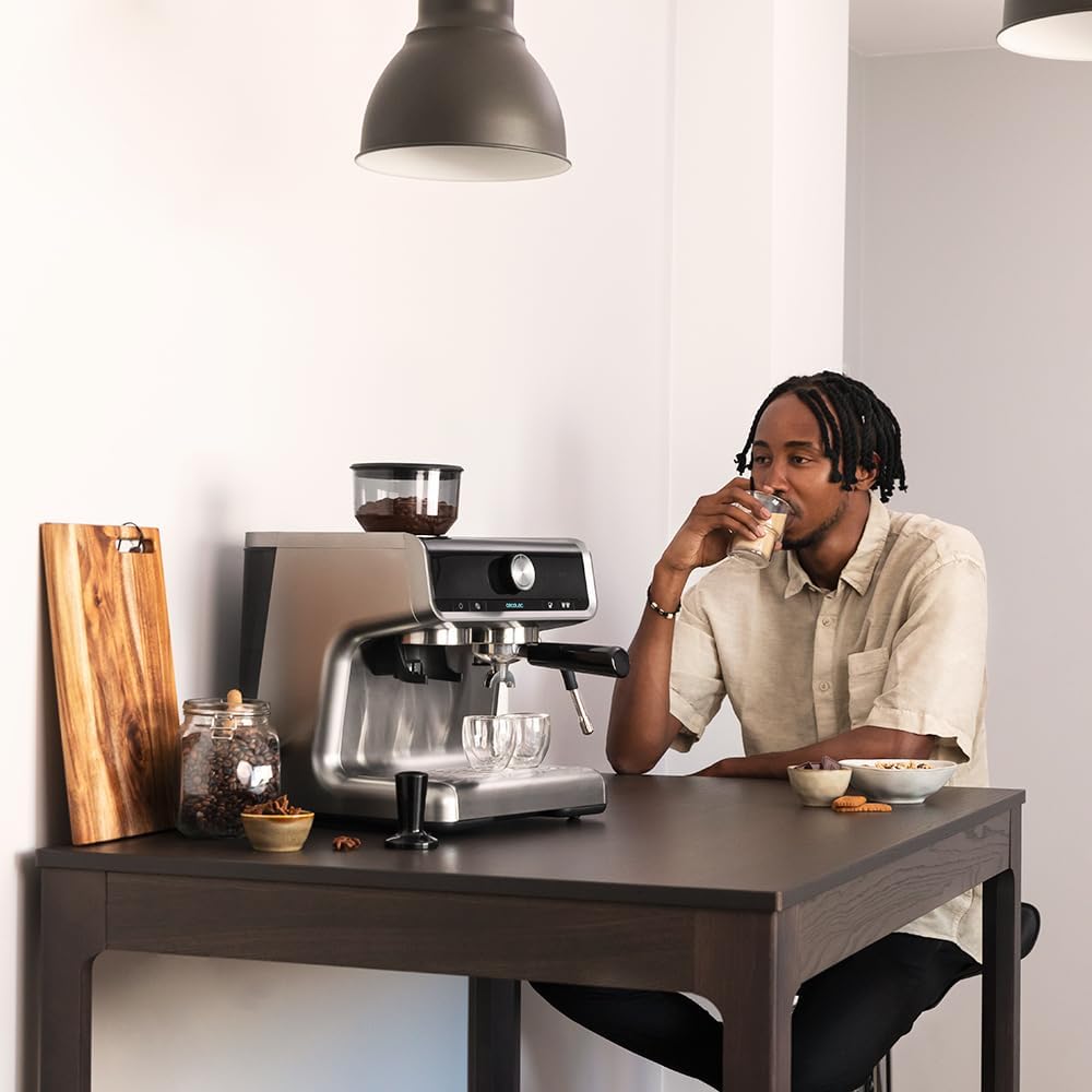 Cecotec Máquina de Café Expresso com Braço de Dupla Saída Power Espresso