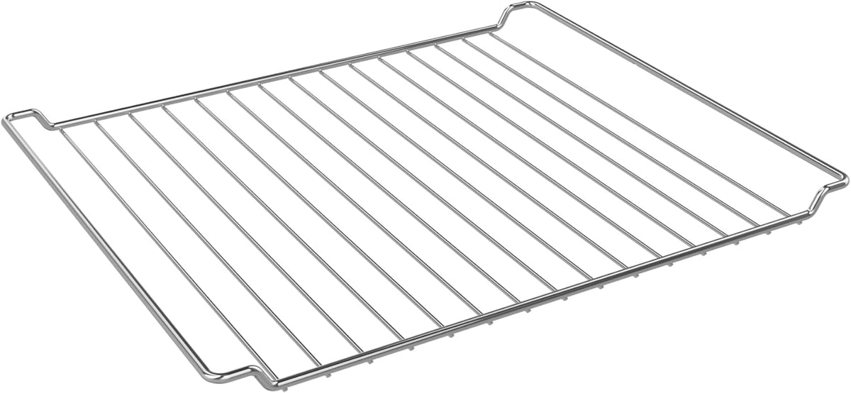 Teka Grelha de aço inoxidável para forno padrão de 60 cm, fácil de limpar, compatível com utensílios de cozinha, 46 cm de largura, válida para forno 2015, fabricado com energia renovável