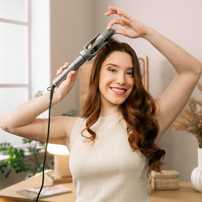 Cecotec Modelador de cabelo automático com cabo SurfCare Magic Waves Style
