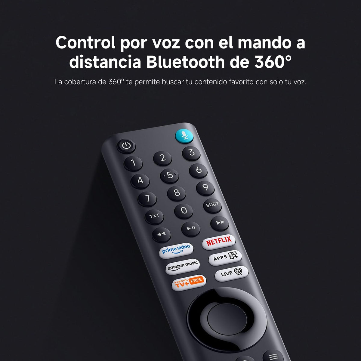Xiaomi TV F 50, 50 polegadas (127 cm), 4K UHD, Smart TV, Fire OS8 [Classe energética F] Triplo sintonizador DVB-C/S/S2/T/T2, 60 Hz com 120 Hz Game Boost, controlo de voz com Alexa