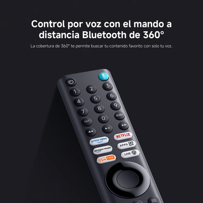 Xiaomi TV F 50, 50 polegadas (127 cm), 4K UHD, Smart TV, Fire OS8 [Classe energética F] Triplo sintonizador DVB-C/S/S2/T/T2, 60 Hz com 120 Hz Game Boost, controlo de voz com Alexa