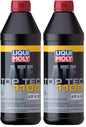 LIQUI MOLY Top Tec ATF 1100 | 1 L | óleo de engrenagem, óleo hidráulico, 3651 (embalagem de 2)