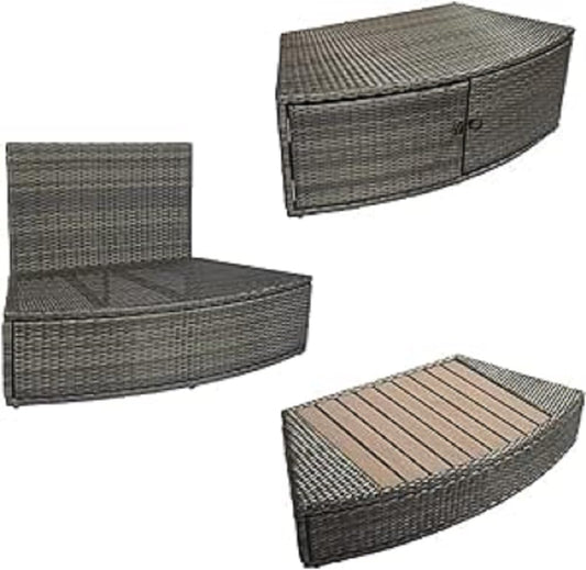 France Sauna Conjunto de 3 módulos a/d/e