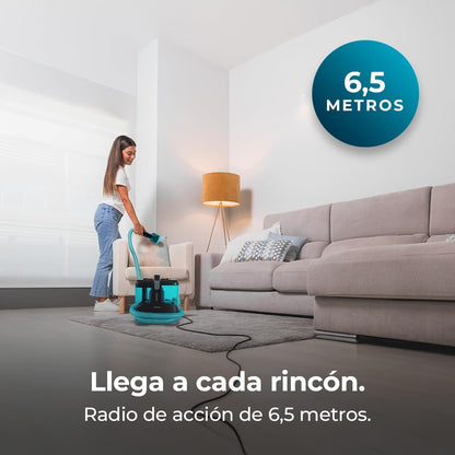 Cecotec Aspirador Limpador de Estofos e Tapetes com Cabo Compacto Conga 3000 Carpet&Spot Clean X-Treme. 450W, 13kPa, Depósito de Água Limpa 1000ml e Água Suja 550ml, Spray Pulverizador
