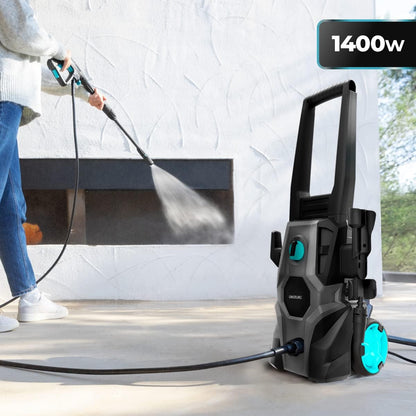 Cecotec Máquina de Limpeza de Alta Pressão HydroBoost 1400 EasyGo. 1400W
