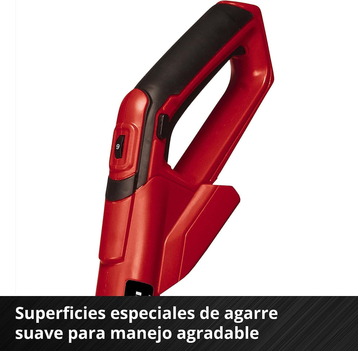 Einhell Motoazada com bateria, 18 V, Íons de Lítio, regulação de Velocidade, Lâmina escarificadora, Aderência Adicional, sem bateria nem Carregador, Cor Vermelho/Preto PXC(SEMINOVO)