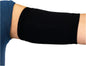 Protetor PICC braço em microfibra, cobertura PICC Line respirável e confortável, ideal como protetor Cateter Picc, medidor de glucose, tattoos e feridas, preto, tamanho médio