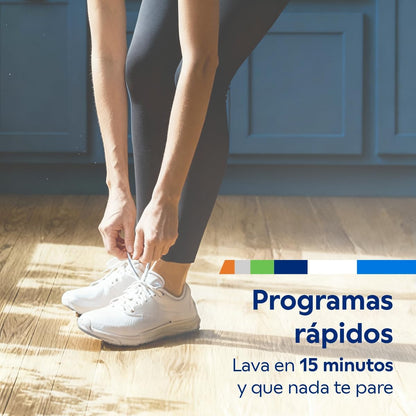 Balay - Máquina de lavar, 7 kg, Carregamento frontal, Função Pausa + Carregamento, Programa rápido, Programação diferida, 1200 r.p.m., Branco, 3TS273BA [Classe energética A]