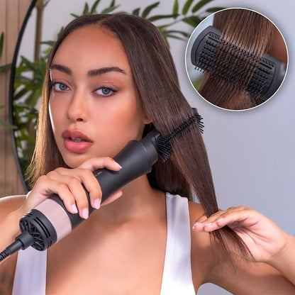 Cecotec Escova de Ar 10 em 1 Bamba CeramicCare 10in1 Styler, 1000 W, 10 Cabeças Intercambiáveis, 3 Temperaturas e 2 Velocidades, Revestimento de Cerâmica, Função Ar Frio