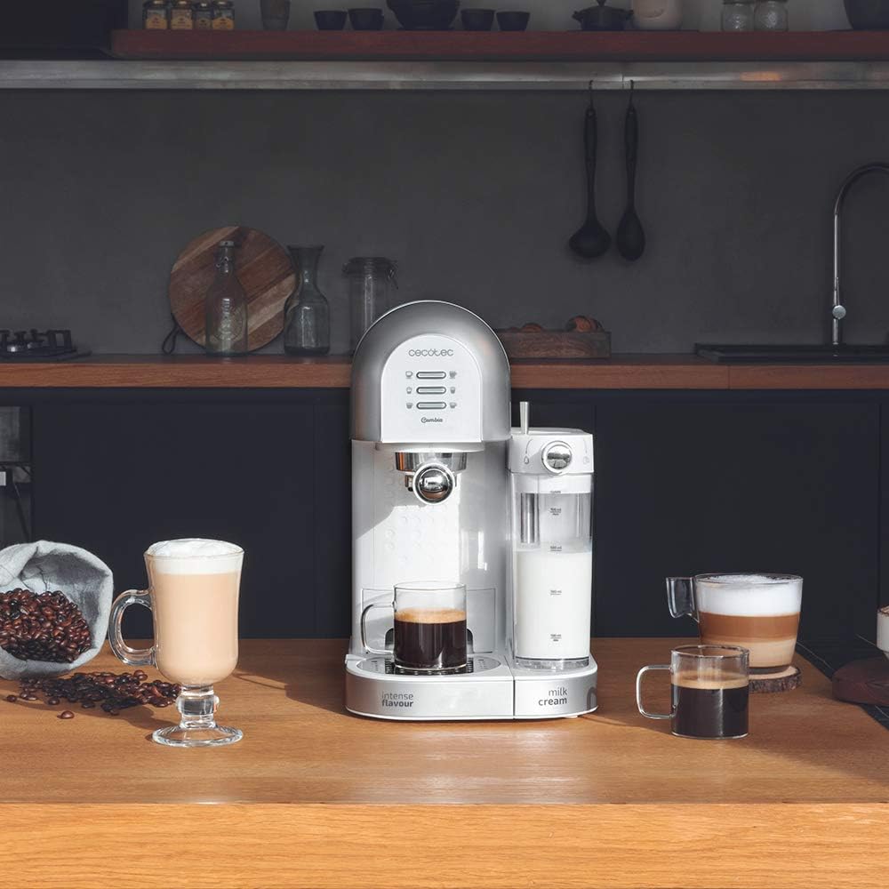 Cecotec Cafeteira semiautomática Power Instant-ccino 20 Chic série Bianca.