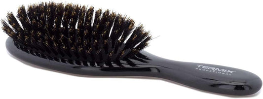 Termix Escova com Cerdas de Javali 100% Naturais, Escova Desembaraçadora sem Puxões, Escova de Cabelo Anti-Puxões, Brilho Natural sem Danificar o Cabelo, 2 Tamanhos