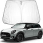 BIXUAN Mini Clubman F54 2024 para-sol compatível com BMW Mini Clubman F54 2015-2023 2024 para-brisas de carro cobertura de para-brisas para-brisas para-sol dianteiro bloqueado cobertura UV