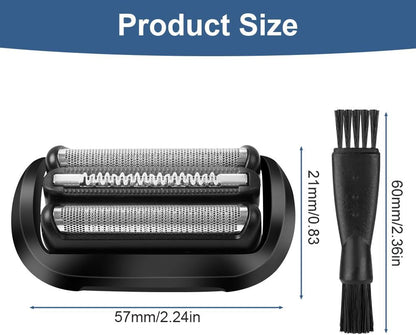 OFFCUP Braun Reposição para Máquina de Barbear Elétrica, 1PC 53B Braun Series 5/6 Reposição para Máquina de Barbear
