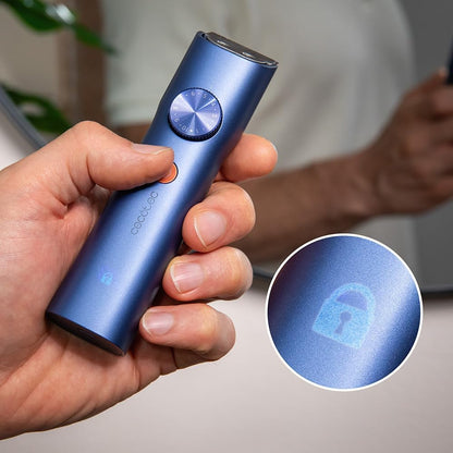 Cecotec Máquina de Cortar Barba com Lâminas Japonesas PrecisionCare Barber Pro. Aço Inoxidável, Pentes Ajustáveis (0,5-20mm) com Roda de Precisão, Autonomia 90min, IPX7, Ecrã