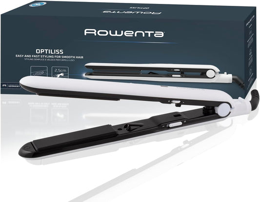 Rowenta Optiliss, alisador de cabelo com revestimento cerâmico para cabelos macios e brilhantes