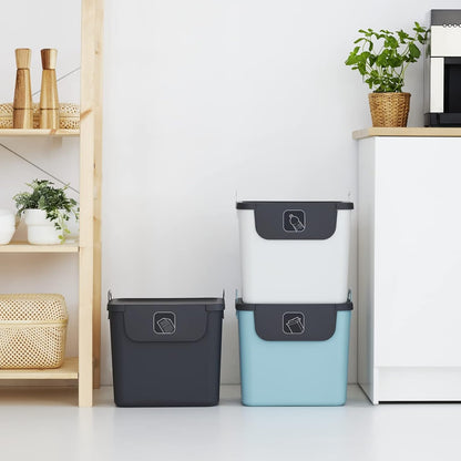 Jive Sistema de Separação de Resíduos 3x30L Cozinha Design Premiado