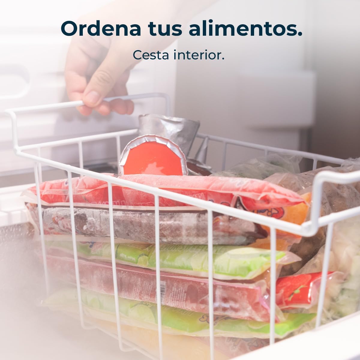Cecotec Congelador horizontal de 99 L