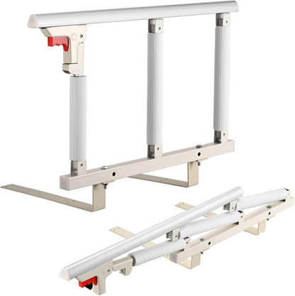 Grade de Segurança para Cama 70 × 41 cm – 3 Barras Anti-Queda para Idosos e Recuperação Pós-Cirúrgica