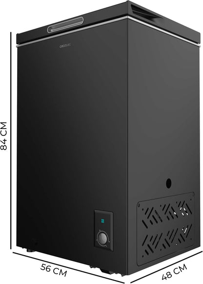 Cecotec Congelador horizontal de 99 L