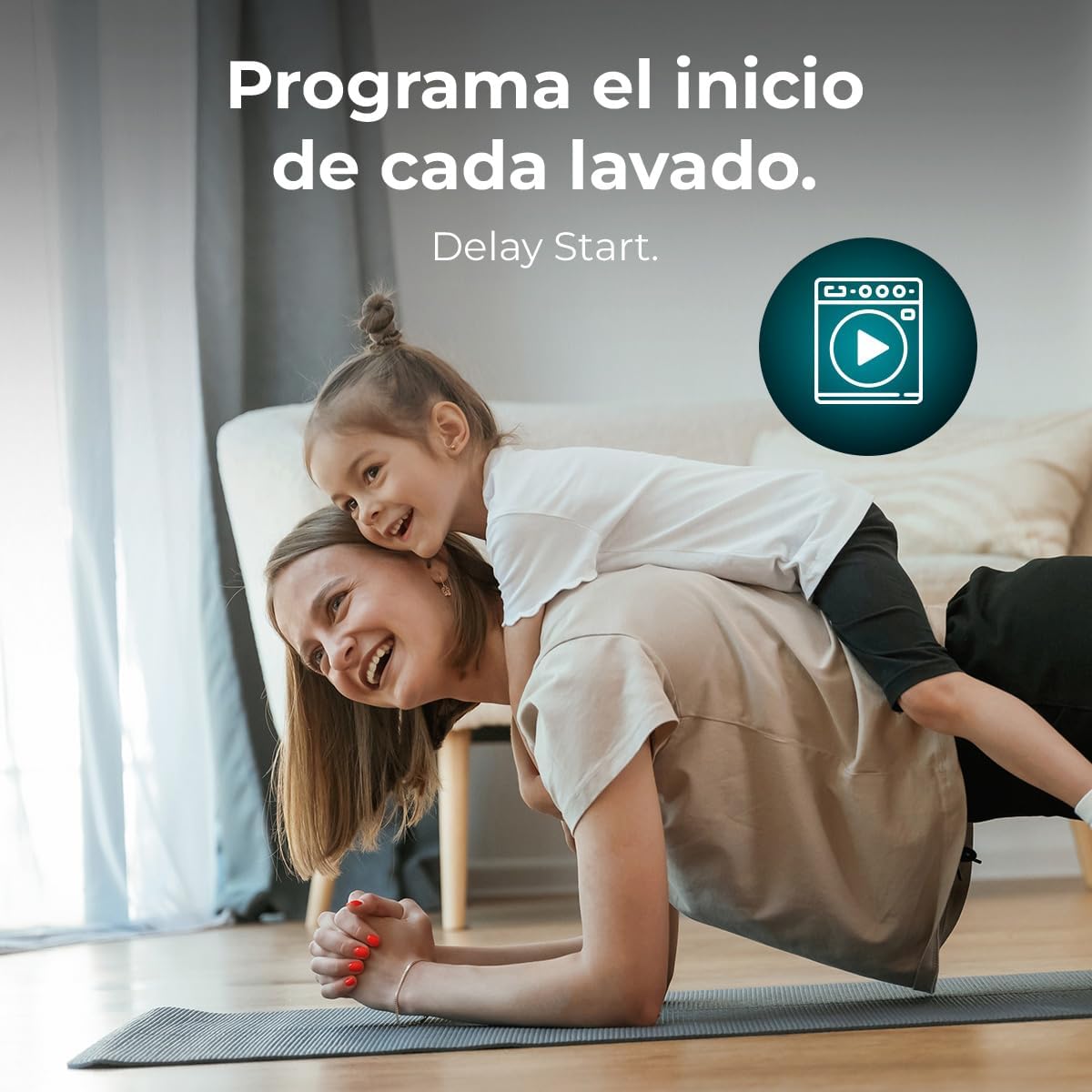 Cecotec Máquina de Lavar e Secar Combinada de 7 Kg