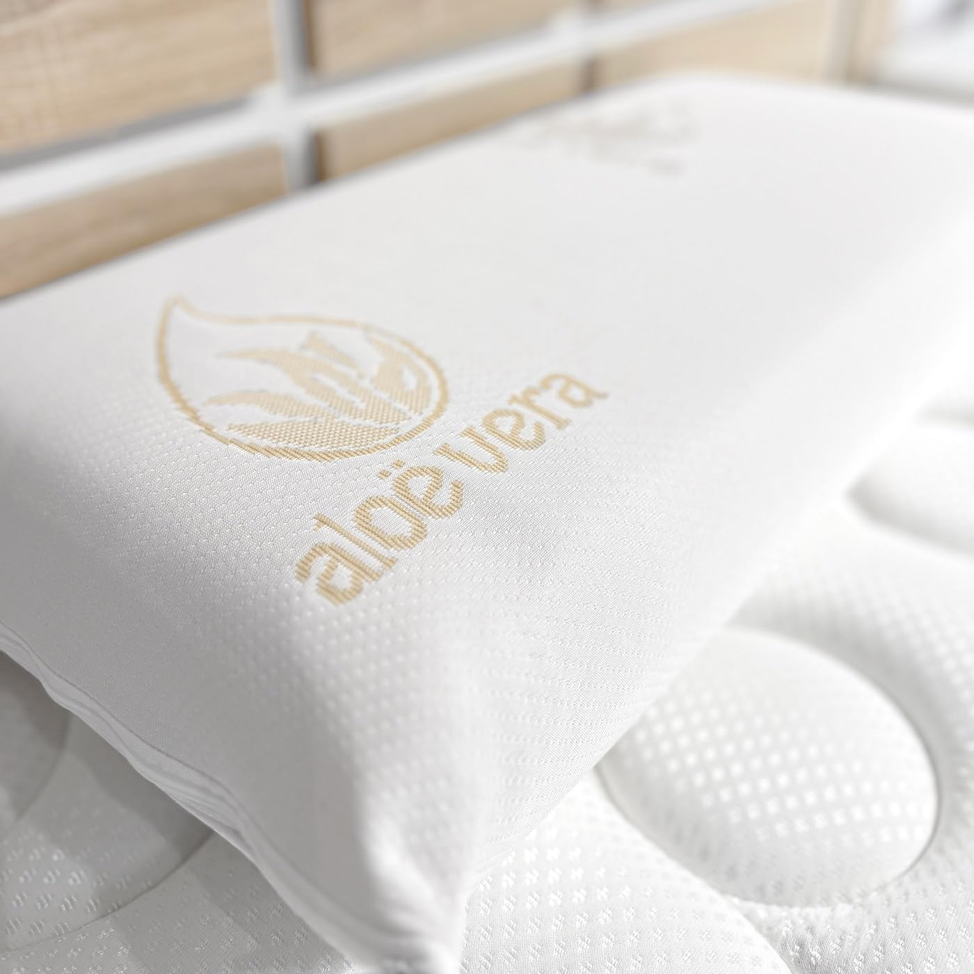 DUÉRMETE ONLINE - Almofada viscoelástico Aloe Vera Visco | Máximo conforto e excelente