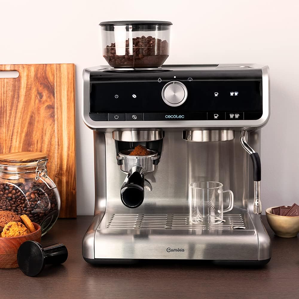 Cecotec Máquina de Café Expresso com Braço de Dupla Saída Power Espresso