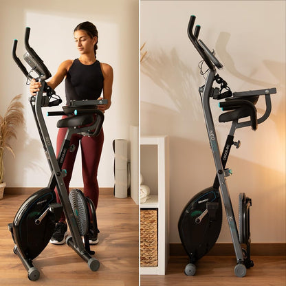 Cecotec Bicicletas Estáticas Plegables con Volante de Inercia de 1,5-2,5-3Kg.