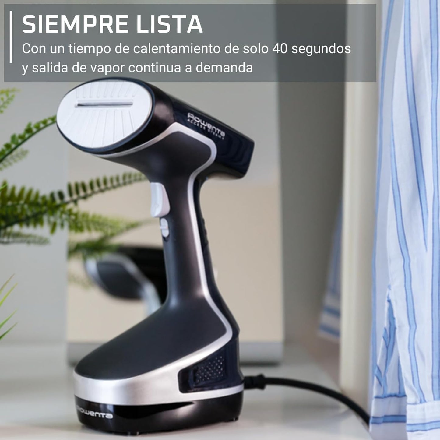 Rowenta Access Steam+ DR8150 - escova de vapor, ferro vertical de 1600 W,