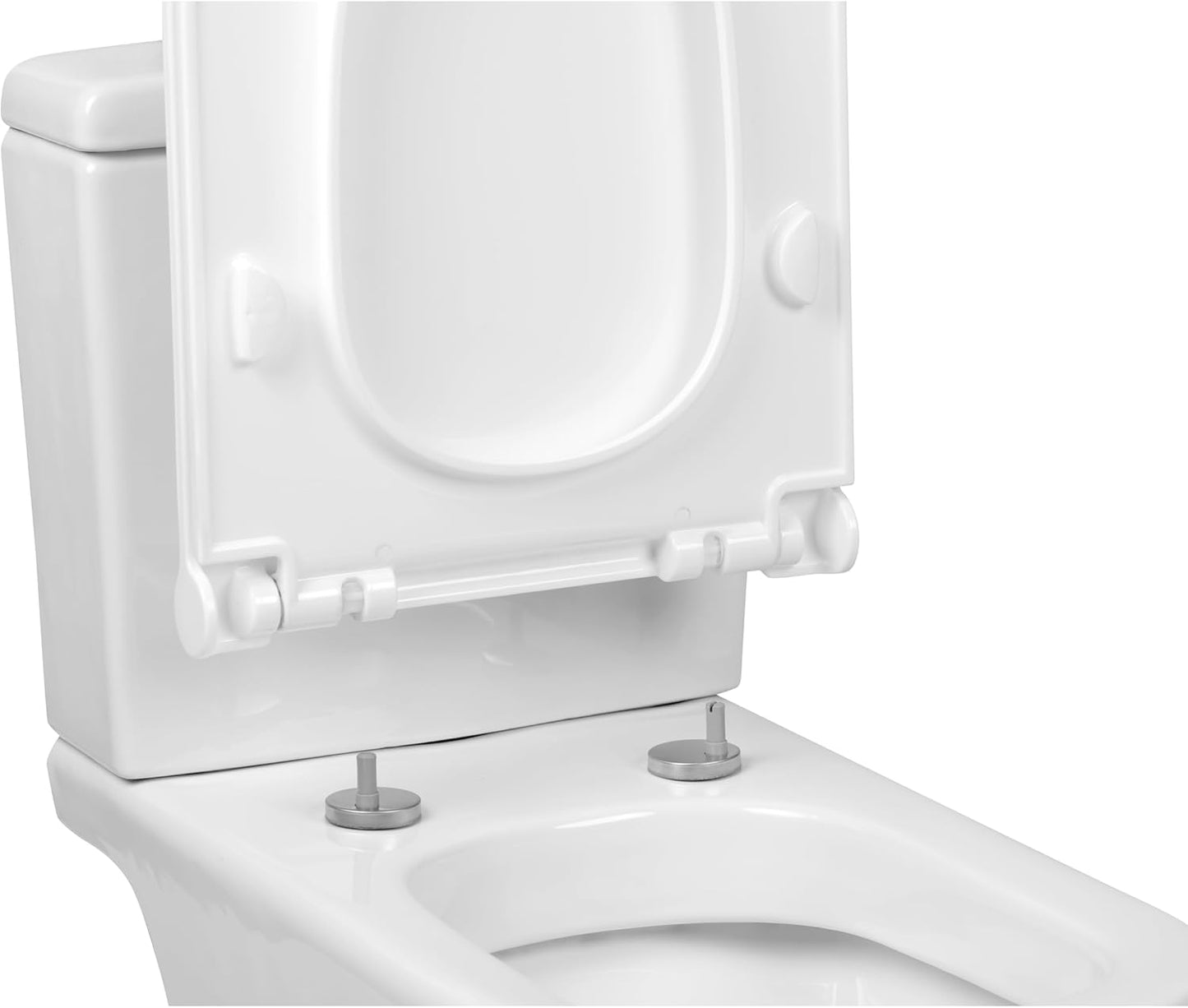 TATAY Tampa de Sanita Universal Compatível com Gap Square Compact | Queda Amortecida | Remoção Fácil | Sanitas