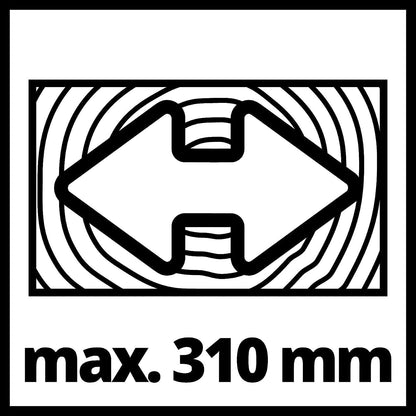 Einhell Ingletadora TC-SM 2131/1 Dual (máx. 1.800 W, 4.900 min-1, função de tração integrada