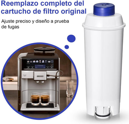 Filtro de Água Filswa para Máquinas de Café De’Longhi ECAM – Compatível, 4 Unidades