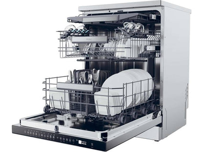 Máquina de Lavar Loiça HAIER XF 5C4M1X (15 Conjuntos - 60 cm - Inox)