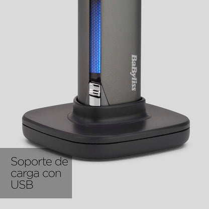 BaByliss Super-X - Aparador de barba metálico, Preto (T996E)