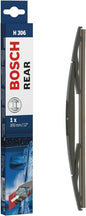Bosch Limpa-vidros Traseiro H306 - Excelente Desempenho de Limpeza - Lâmina de Substituição para Vidro Traseiro - 1 Lâmina, 300mm | Desempenho ideal de limpeza - escova individual de substituição para luneta traseira